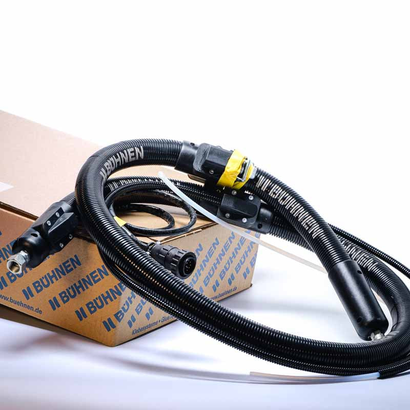 Heatable hose 1.8 m for application heads (spray)
