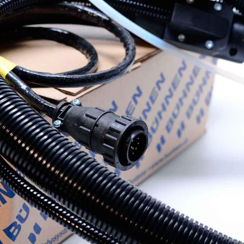 Heatable hose 1.8 m for application heads (spray)