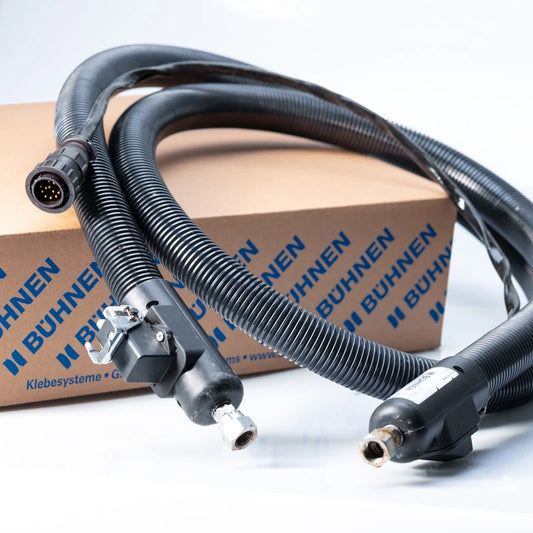 Heatable hose for manual gun HB 910 caterpillar / 3.0 m