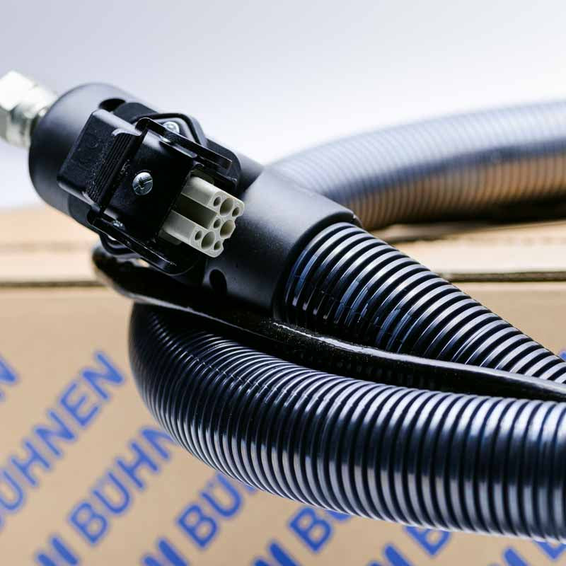 Heatable hose 1.8 m, spray