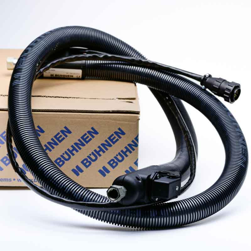 Heatable hose 1.8 m, spray